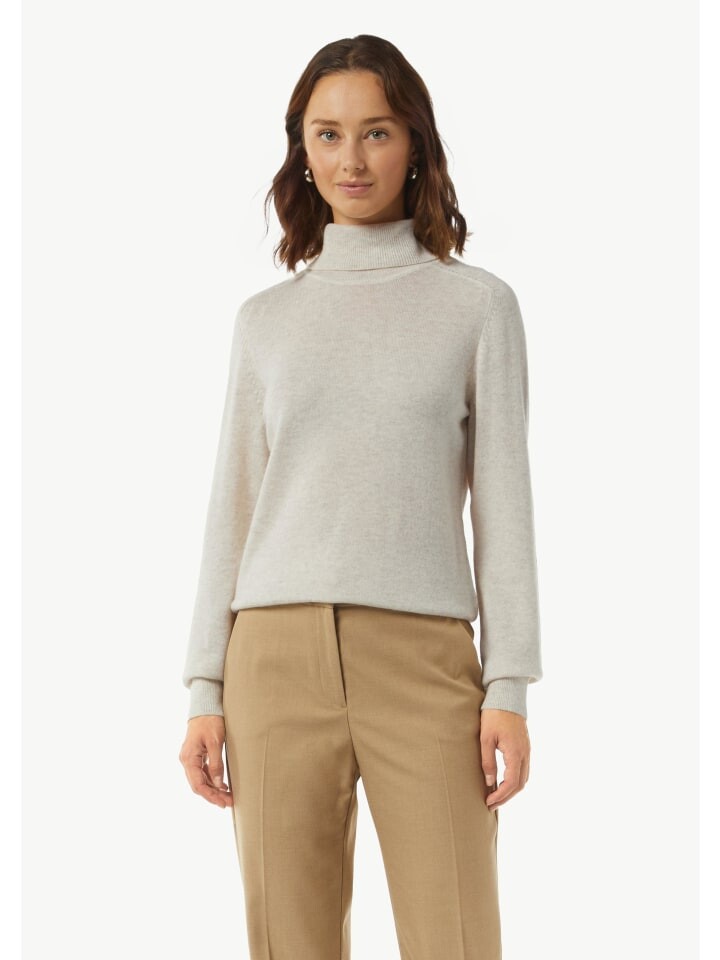 

Пуловер comma Strickpullover langarm, бежевый