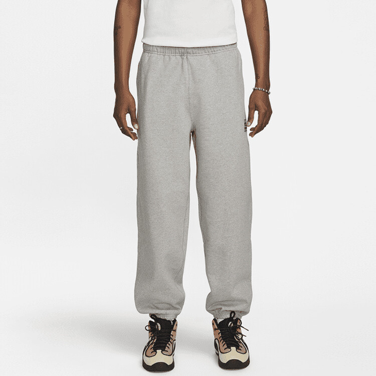 Спортивные штаны X Stussy из флиса серого цвета Nike, серый — фото 3