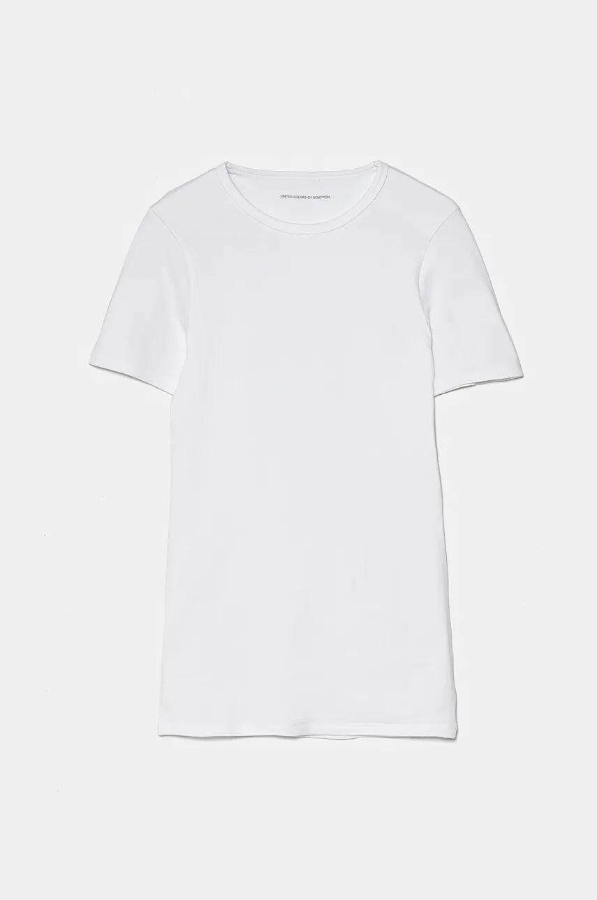 

Детская хлопковая футболка United Colors of Benetton, белый