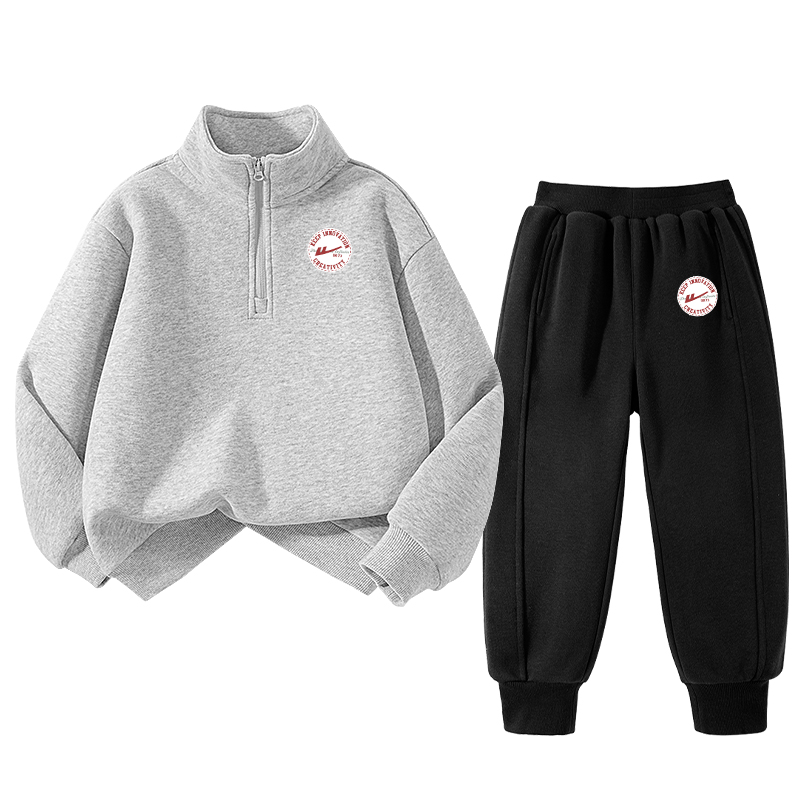 

Повседневная спортивная одежда для подростков WARRIOR, серый/черный