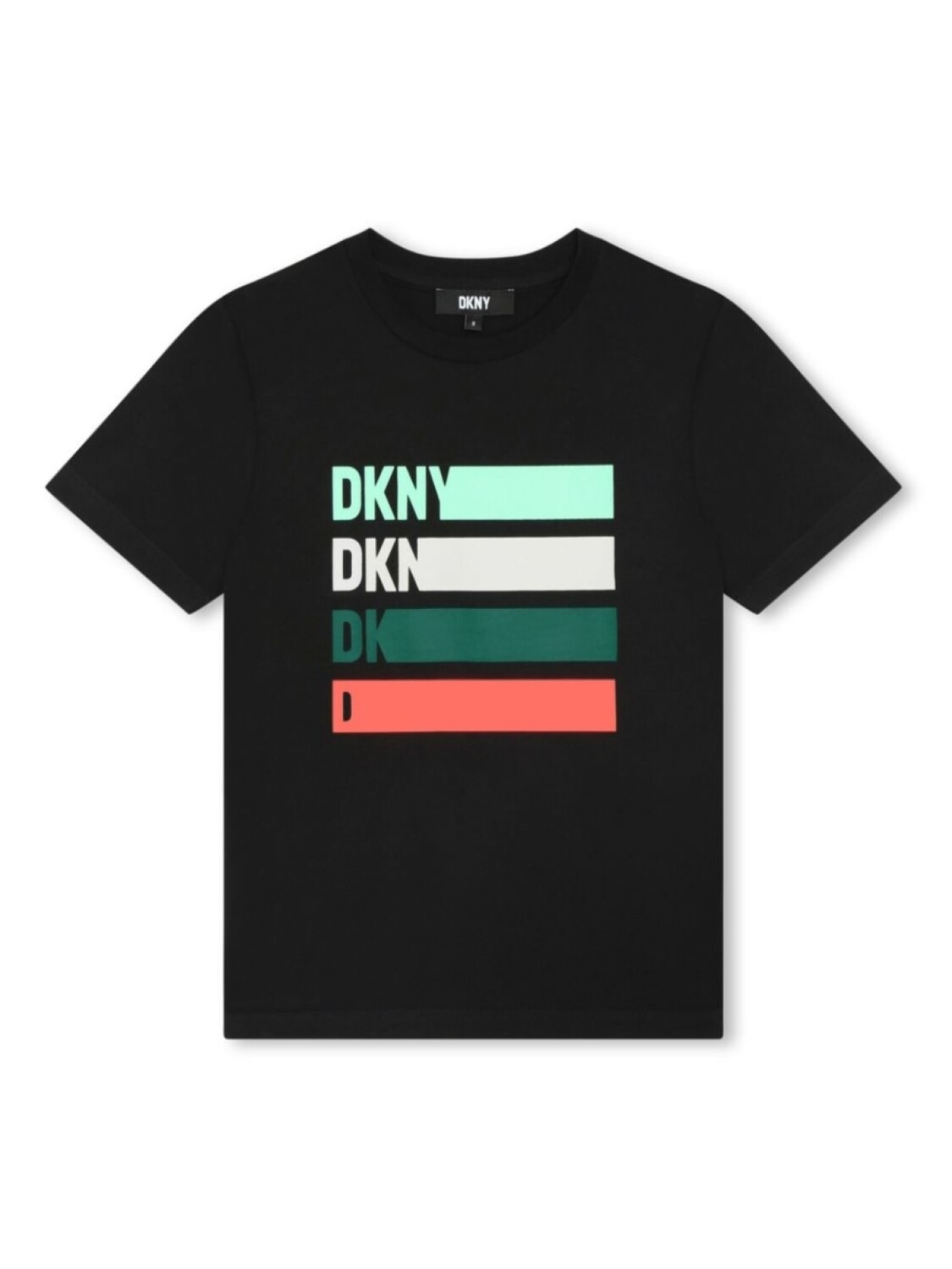 

DKNY футболка с логотипом, черный