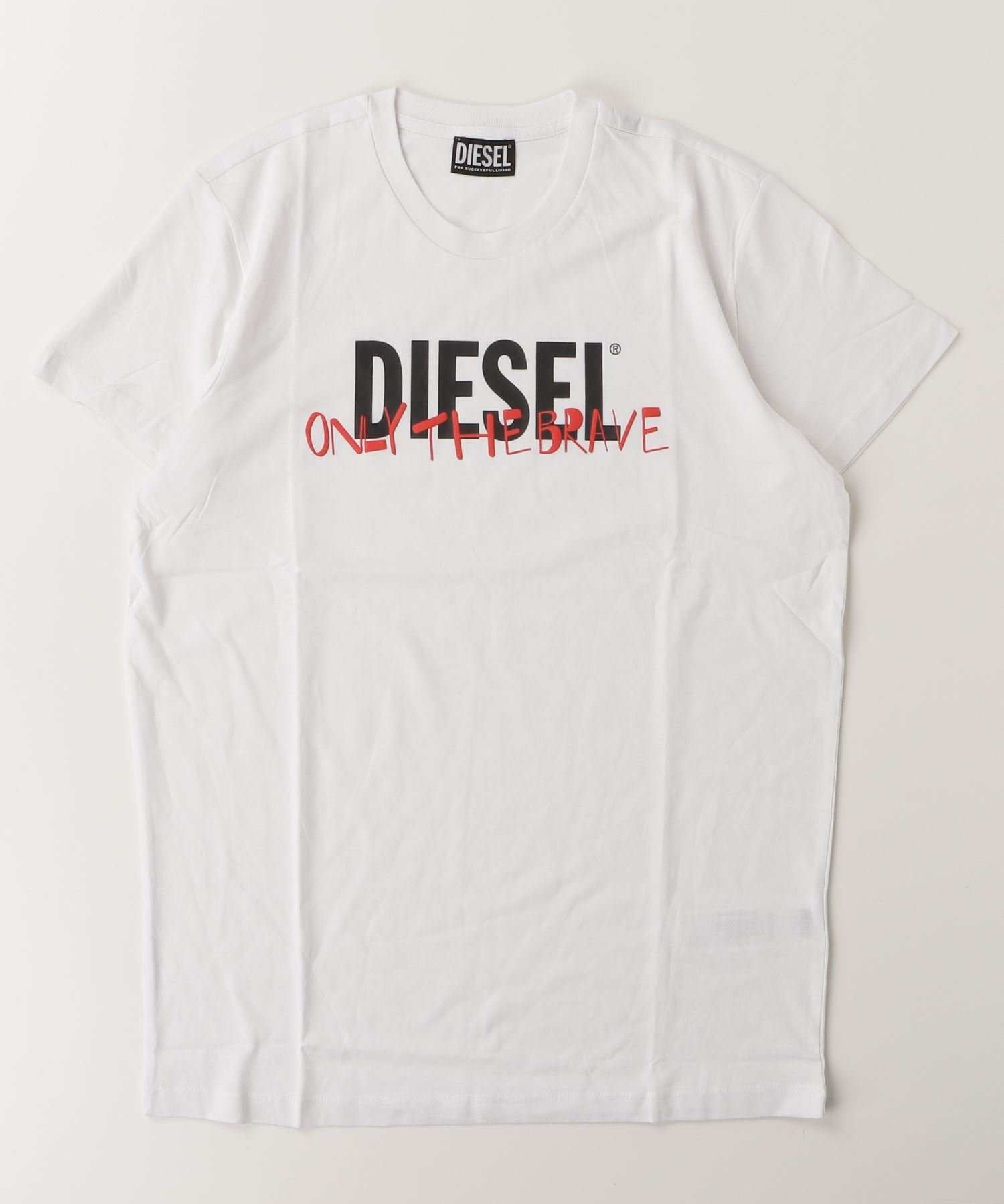 Детская футболка с коротким рукавом и логотипом бренда DIESEL, White