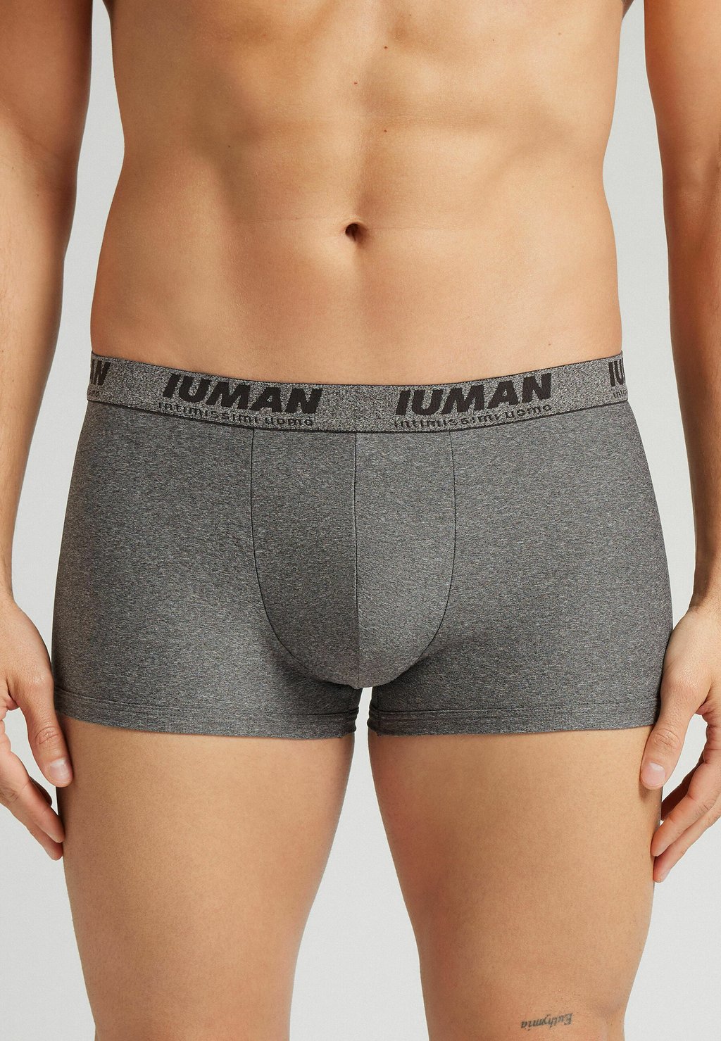 

Брюки IUMAN Intimissimi Uomo, пятнистый серый