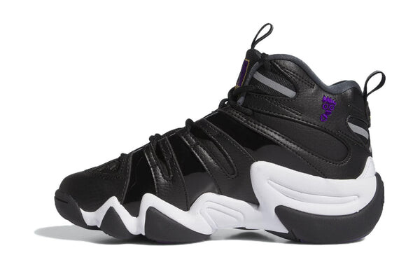 Кроссовки 8 Adidas Crazy, черный — фото 2
