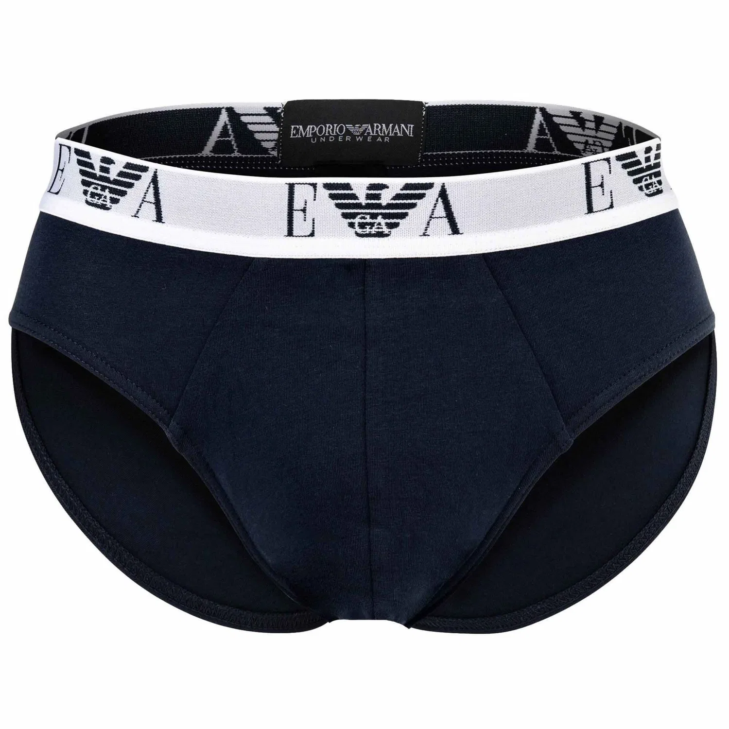 Трусы мужские Emporio Armani в черном и белом цвете — фото 4
