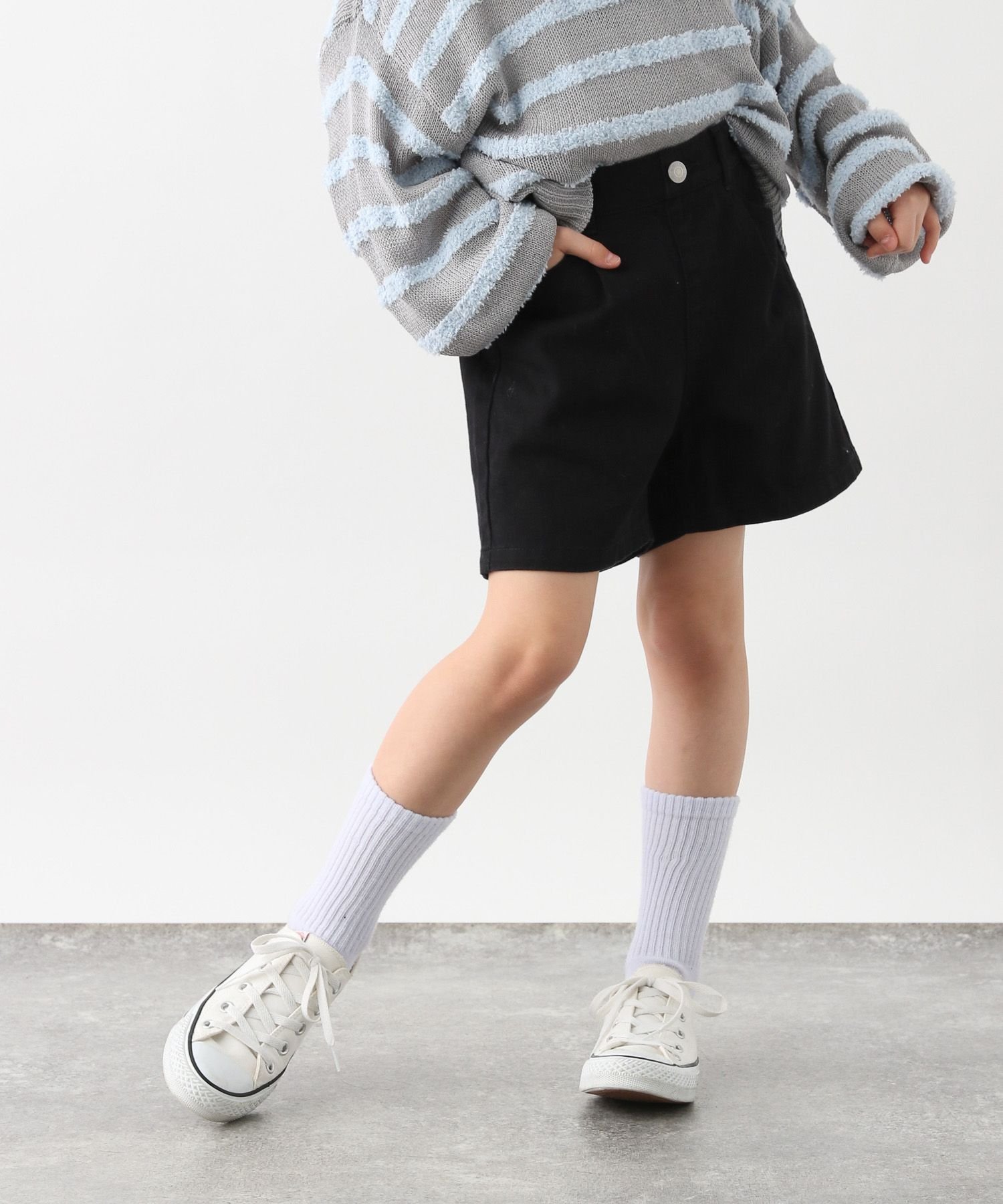Брюки Хорошие джинсовые кюлоты для детей/638049 Global Work, Beige twill 50 — фото 4