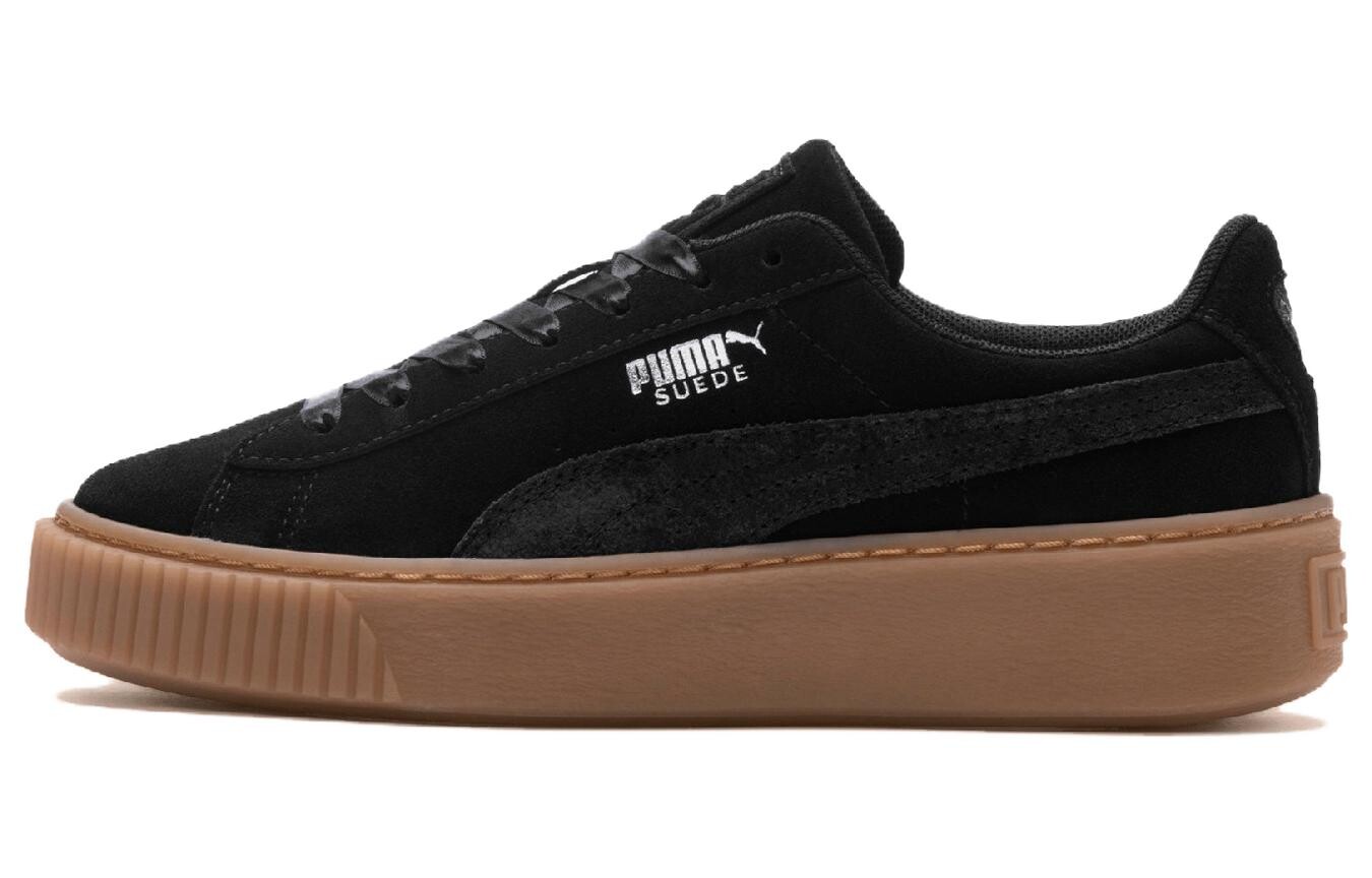 

Кроссовки Puma Platform Skateboarding Shoes Women's Low-top Black, черный