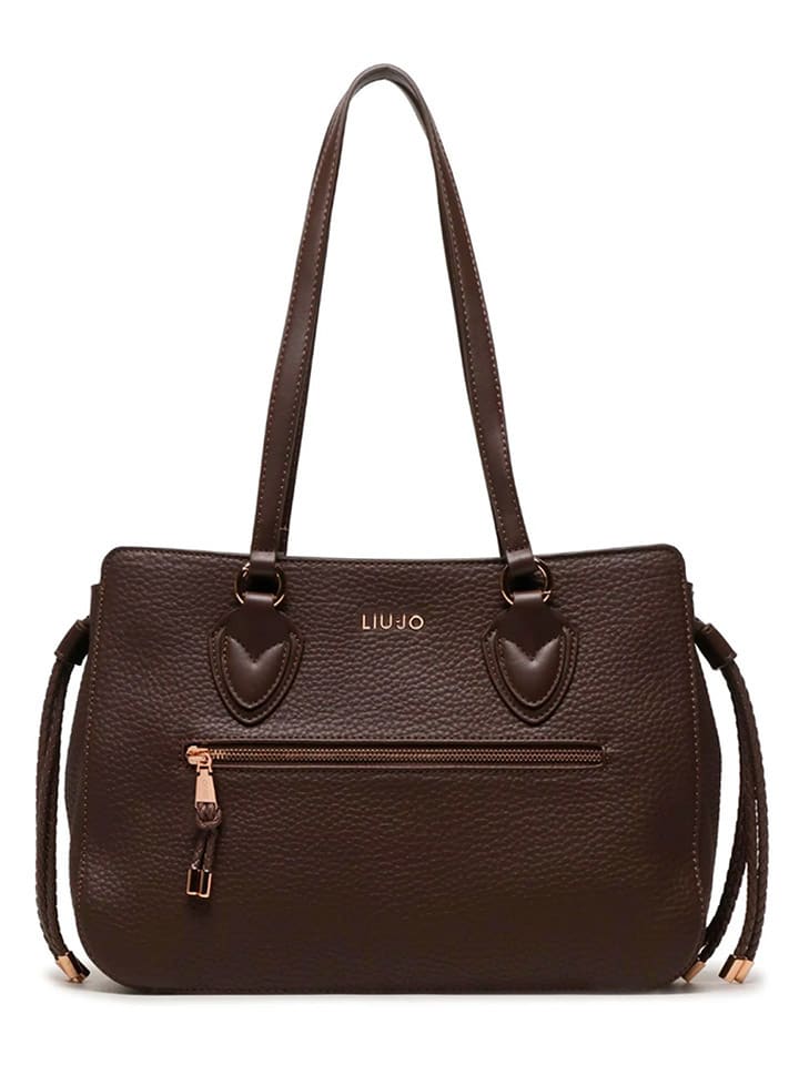 

Liu Jo Сумка через плечо темно-коричневого цвета - (Ш)34 x (В)25 x (Г)13 см