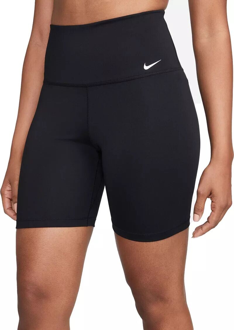 

Женские байкерские шорты Nike One Dri-FIT с высокой талией (7 дюймов), черный