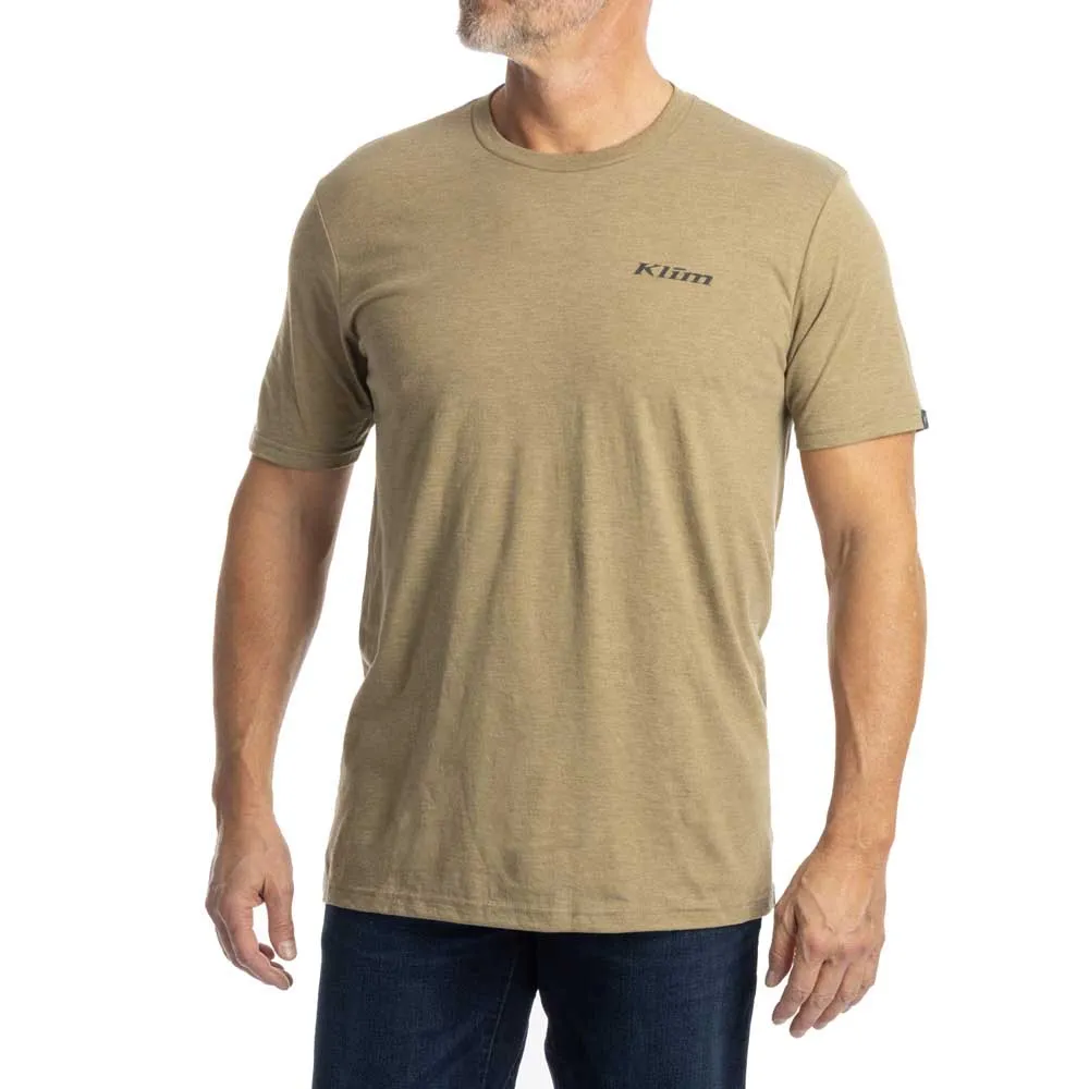 

Футболка с коротким рукавом Klim Hawley Tri-blend, коричневый