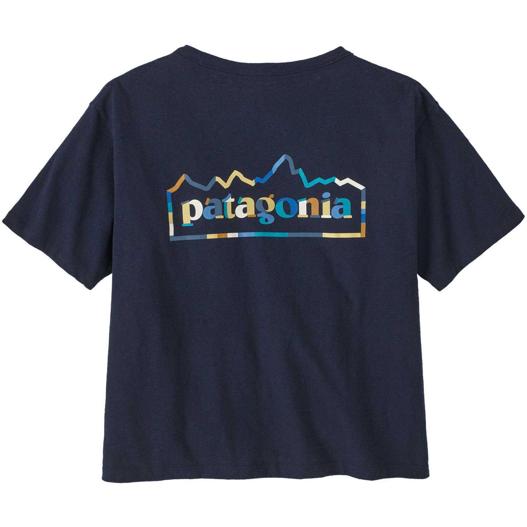 Женская футболка Unity Fitz Easy Cut Responsibili Tee Patagonia, New Navy — фото 3