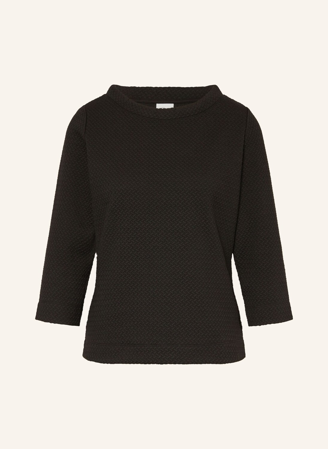 

Толстовка с рукавами 3/4 s.Oliver BLACK LABEL, черный