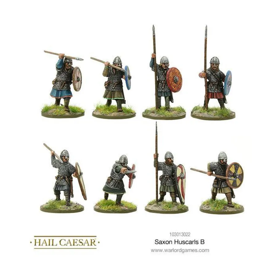 

Саксонские хускарлы Б, Hail Caesar - The Dark Ages - Saxon (28mm)