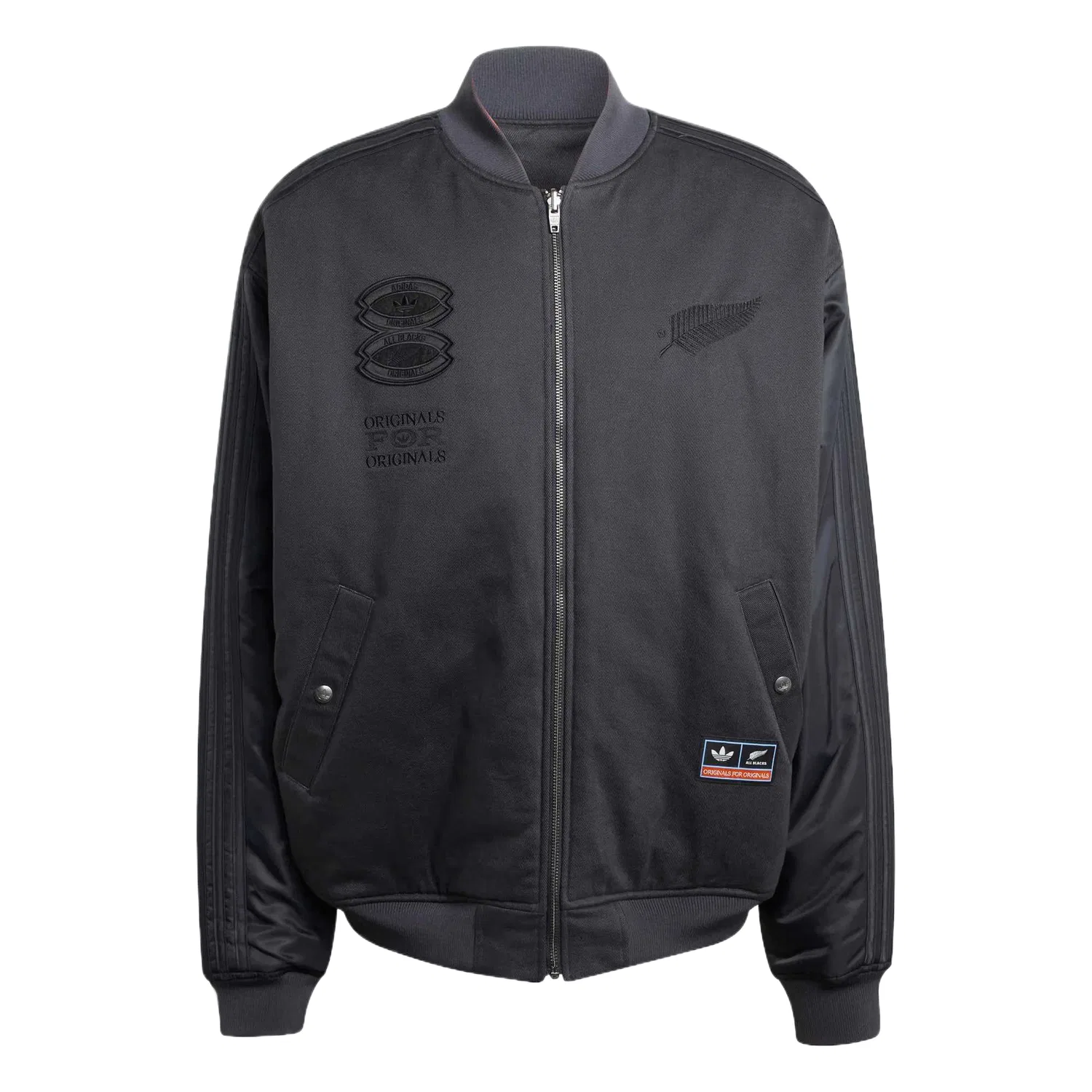 Бомбер Adidas Originals x All Blacks Carbon
