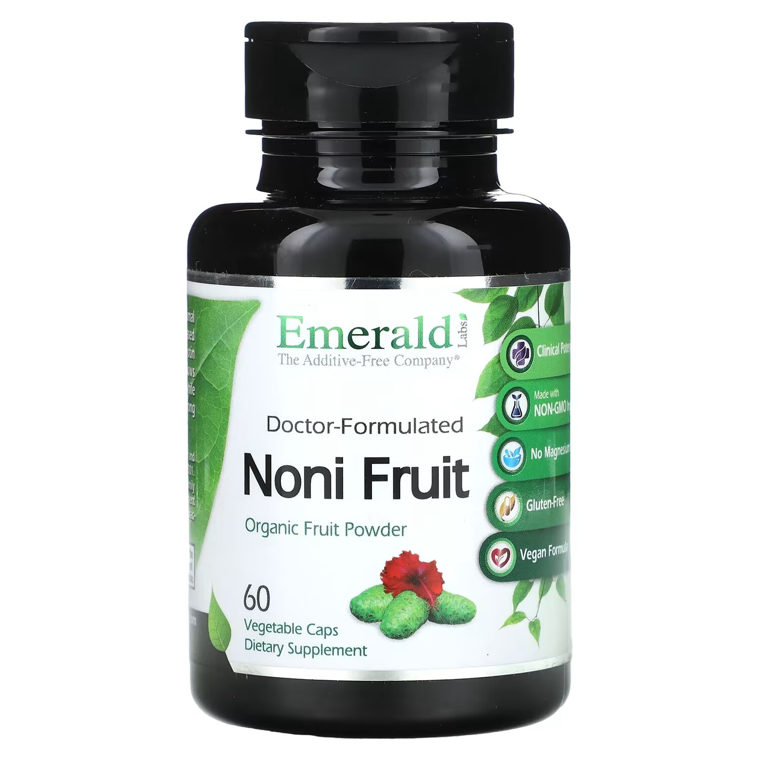 

Добавка Emerald Laboratories Noni Fruit, 60 растительных капсул