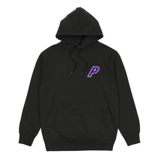 

Толстовка fw21 ultimo tri-chenille hood black logo 'black' Palace, черный
