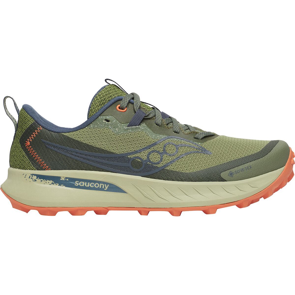 Беговые кроссовки Peregrine 15 GTX Saucony, мультиколор