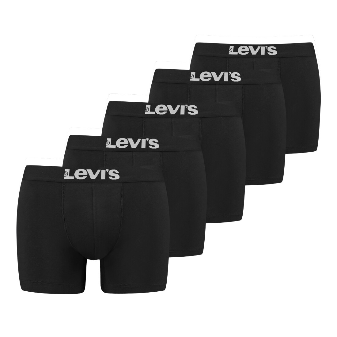 

Боксеры Levi´s Trunk SOLID BASIC BOXER 5 шт, черный