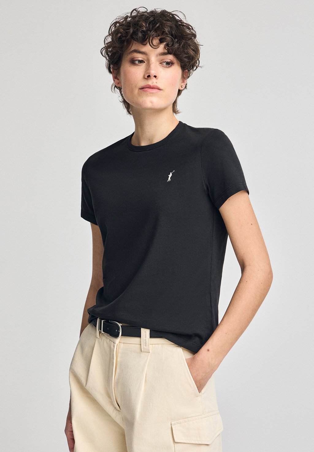

Базовая футболка SHORT SLEEVE REGULAR FIT Polo Club, черный