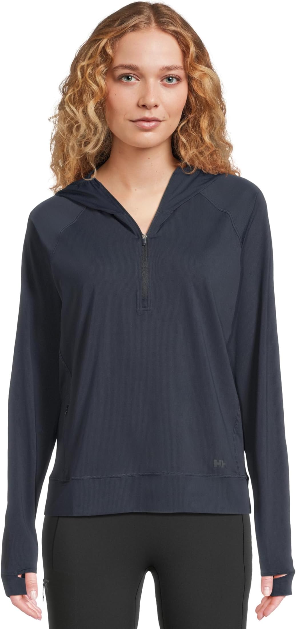 

Худи Helly Hansen Shine Solen 1/2 Zip Hoodie, темно-синий