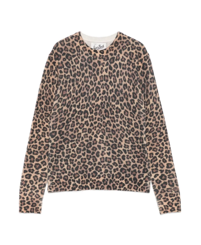 

Новый пуловер Queen Mc2 Saint Barth, коричневый