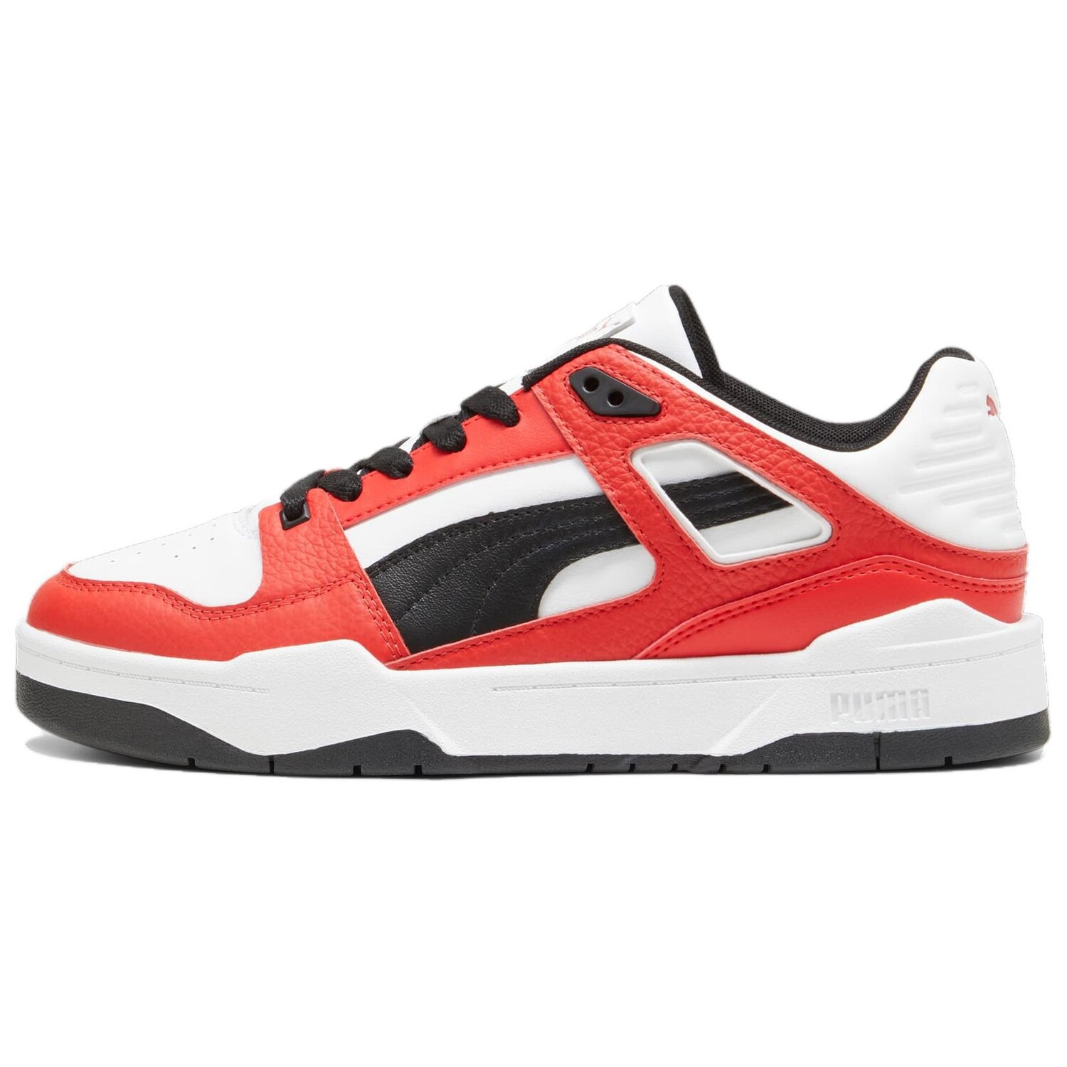 

Кроссовки Puma Slipstream Skateboarding Shoes Unisex Low-top White, Black, Red, черный/белый/красный