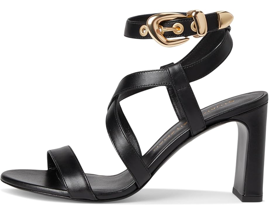 Туфли Stuart Weitzman Maven Block 85, черный — фото 4