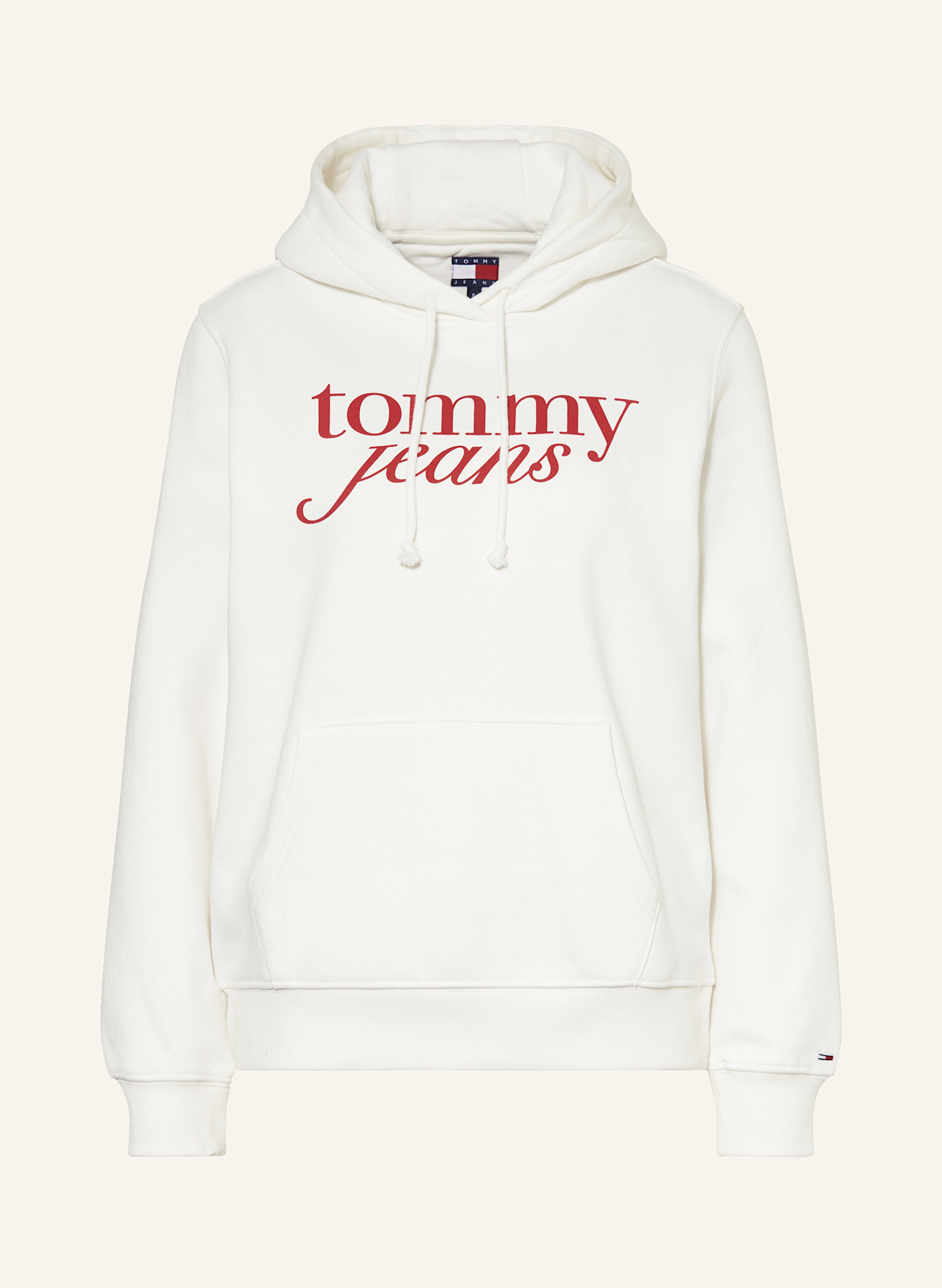

Толстовка с капюшоном Tommy Jeans, экрю