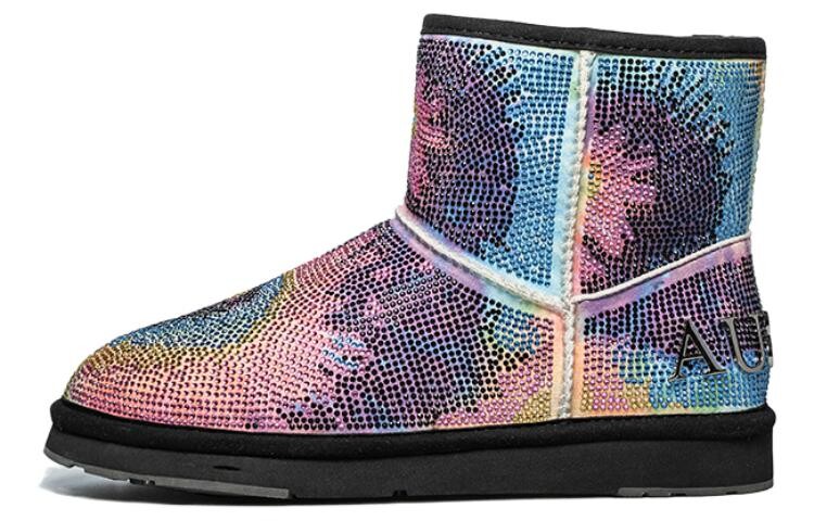 Зимние ботинки женские Rainbow Au&Mu