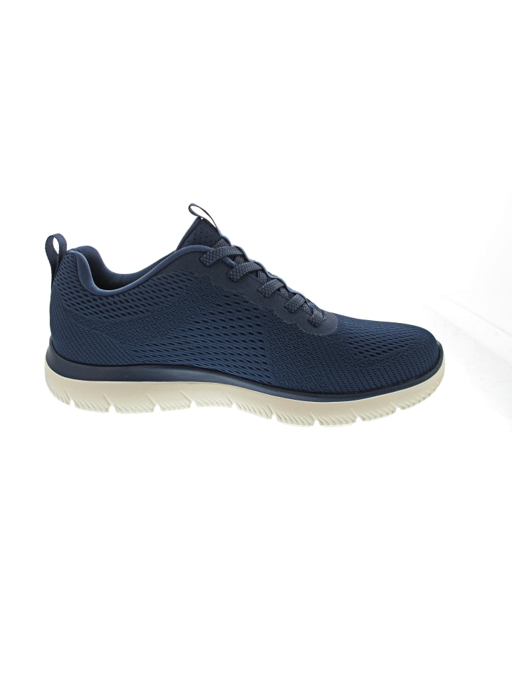 Skechers Вершины - синие кроссовки Экклера — фото 3