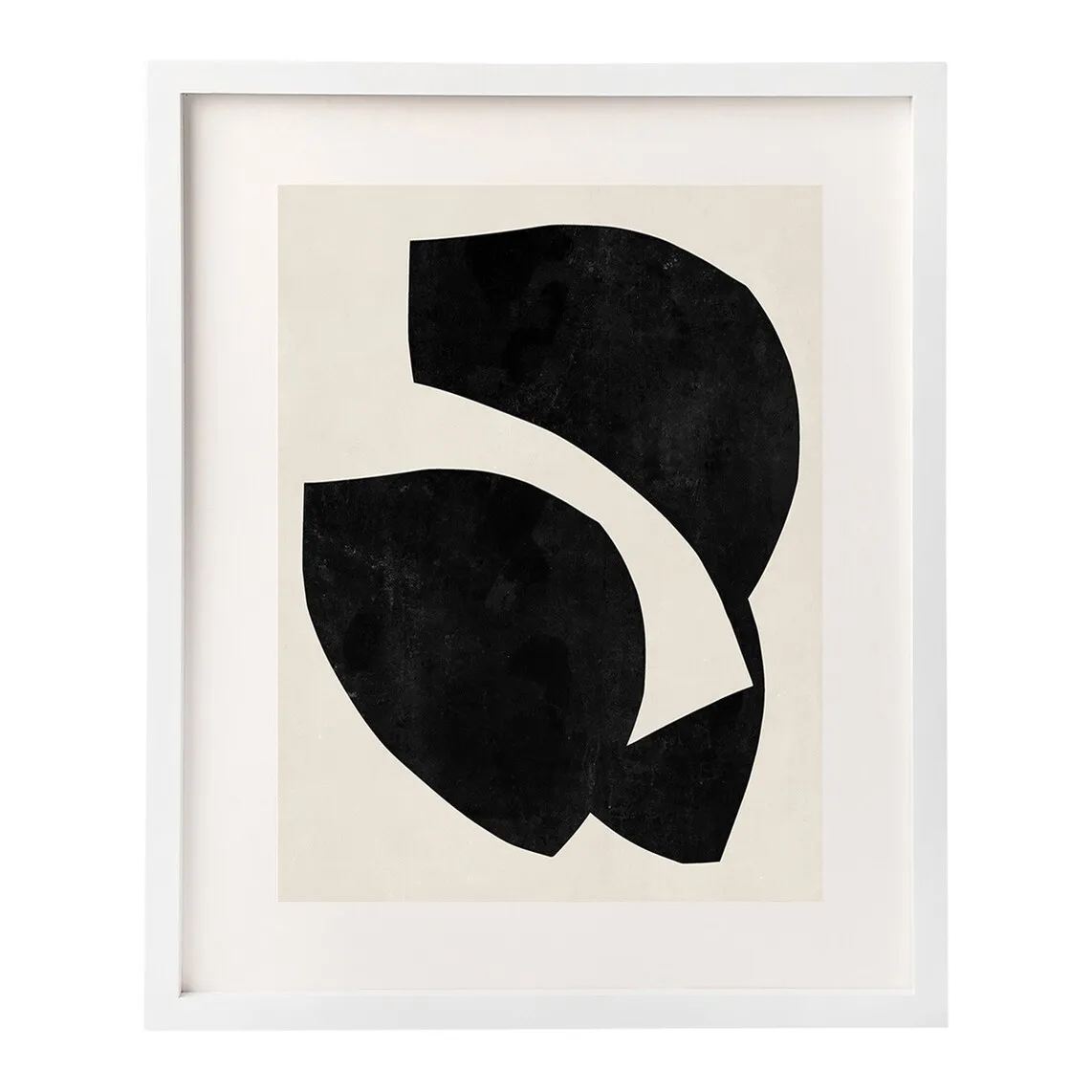 

Принт The Poster Club Selection Curves + фоторамка Thor El Corte Inglés с ковриком, белый