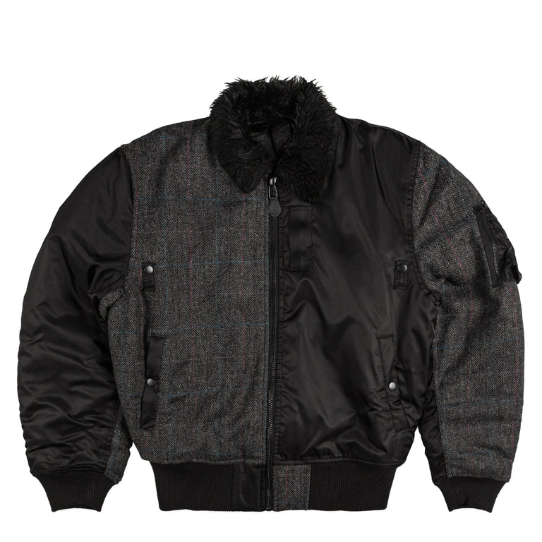 

Куртка b15 wool flight jacket Maharishi, черный