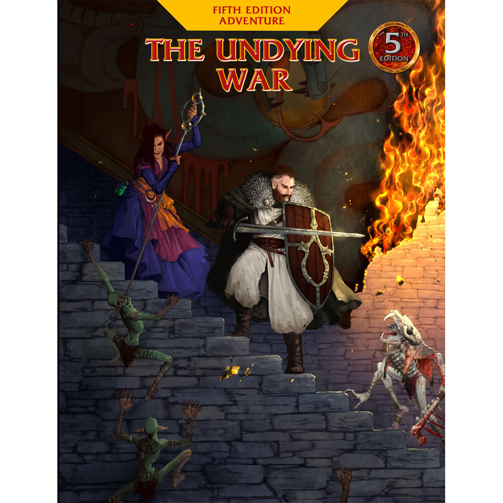 

Ролевая игра Troll Lord Games D&D 5E RPG: The Undying War