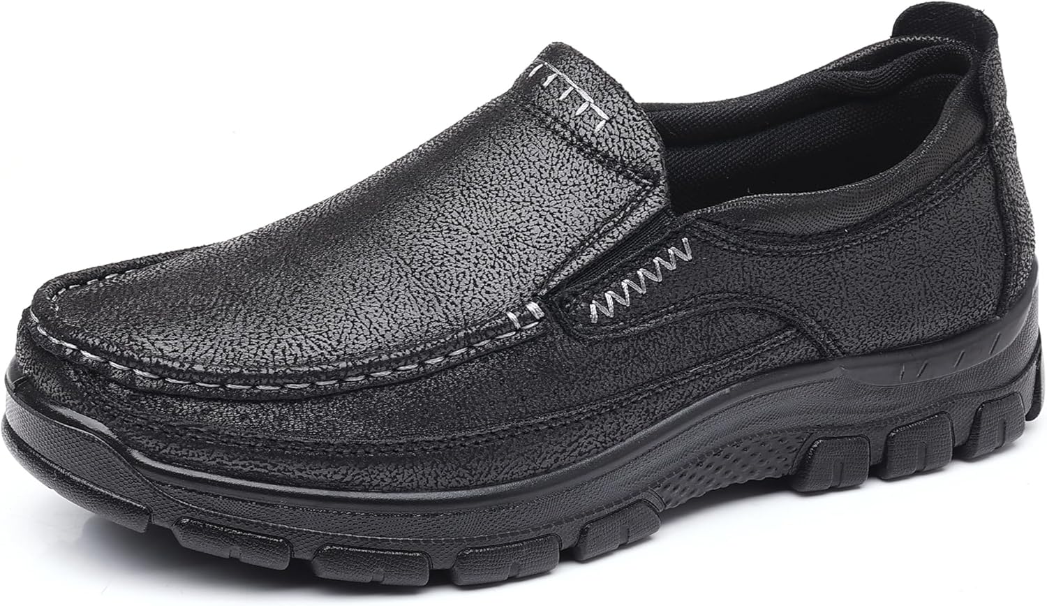 

Мужские повседневные лоферы COSIDRAM, легкие, комфортные, стильные туфли для офиса и ходьбы, черный