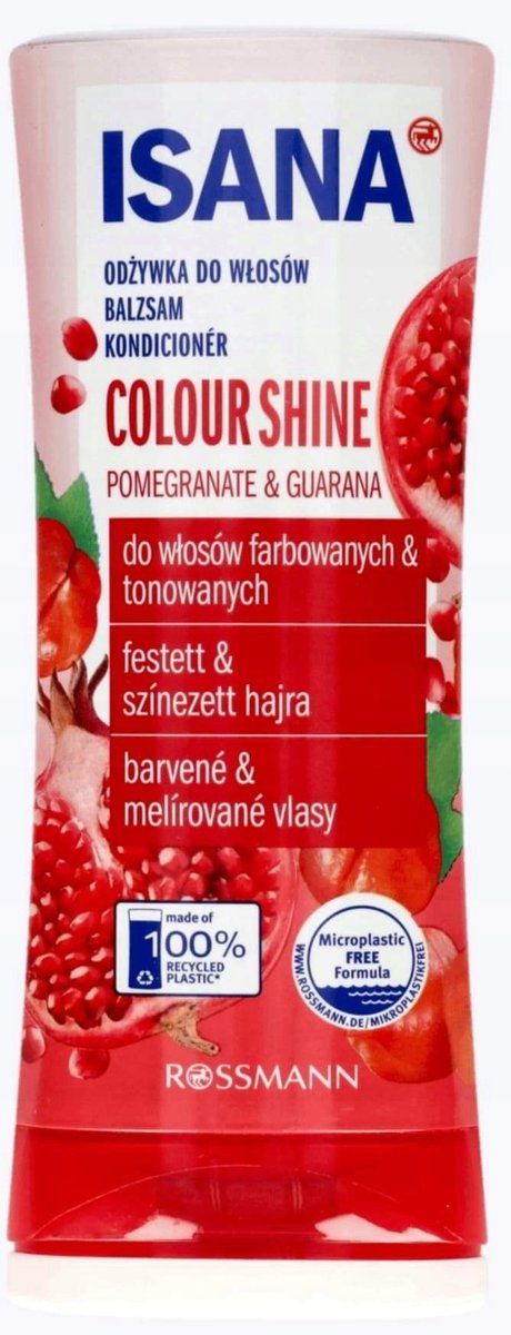 

КОНДИЦИОНЕР ISANA COLOUR SHINE ДЛЯ ОКРАШЕННЫХ ВОЛОС Inna marka