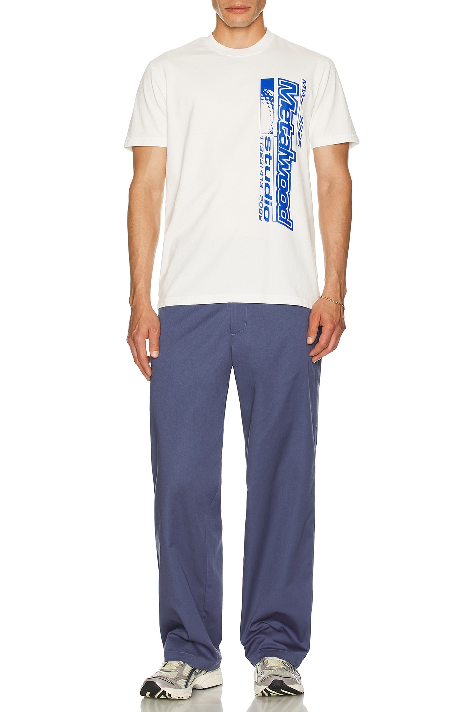 

Футболка La Brea Shop Metalwood Studio, White