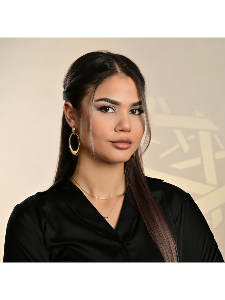 

Adeliás Женские серьги - серьги-гвоздики из нержавеющей стали в золотом исполнении