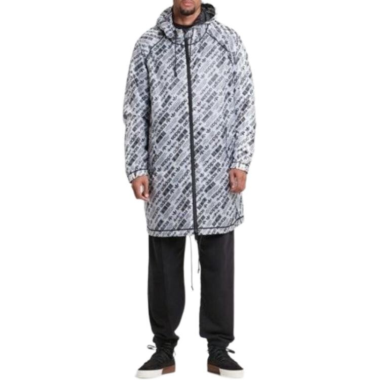 Ветровка Adidas Originals x ALEXANDER WANG COLLECTION, черный/белый — фото 2