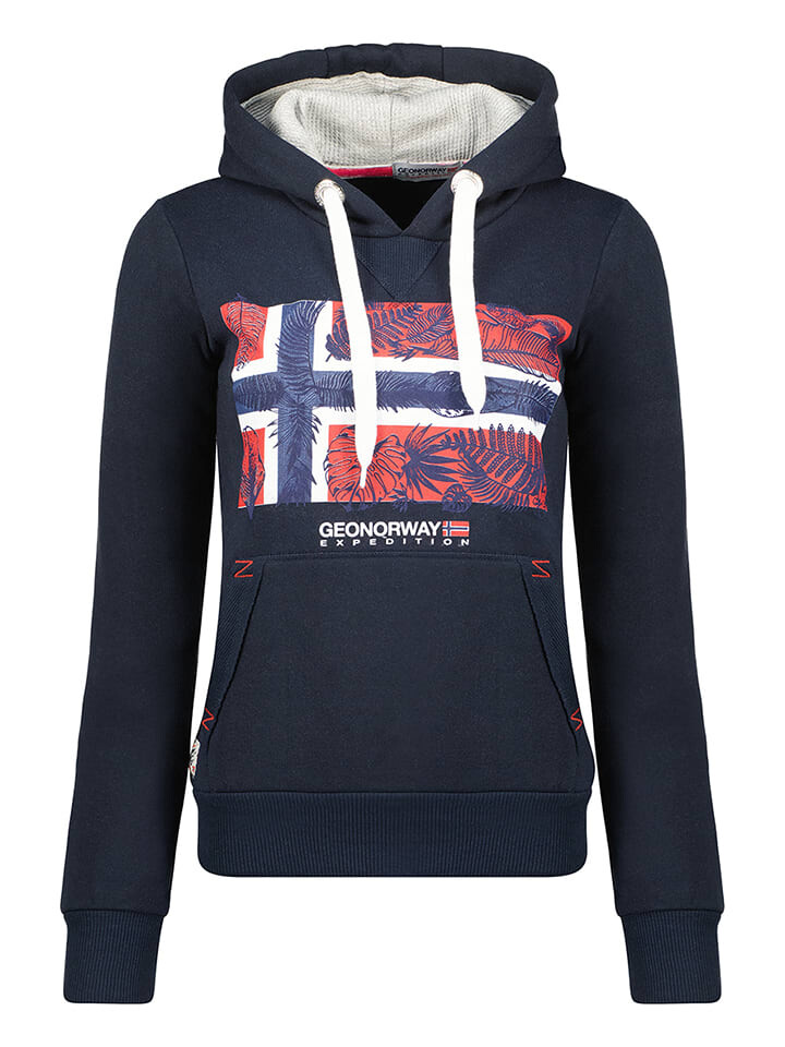 

Худи Geographical Norway Gpalm, темно-синий