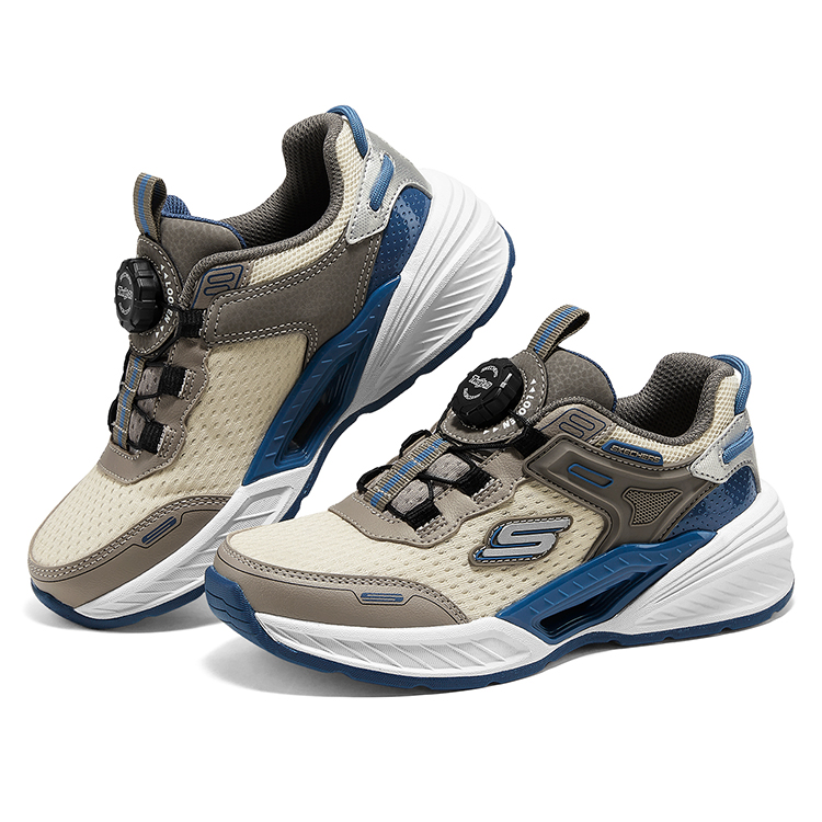 Низкие кроссовки для мальчиков Kids' Outdoor Shoes Natural для подростков Skechers Kids, Natural — фото 3