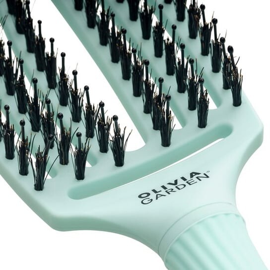 Расческа для распутывания волос, газированная мята Olivia Garden, Finger Brush Combo 90s — фото 4