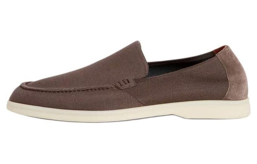 Лоферы мужские коричневые Loro Piana