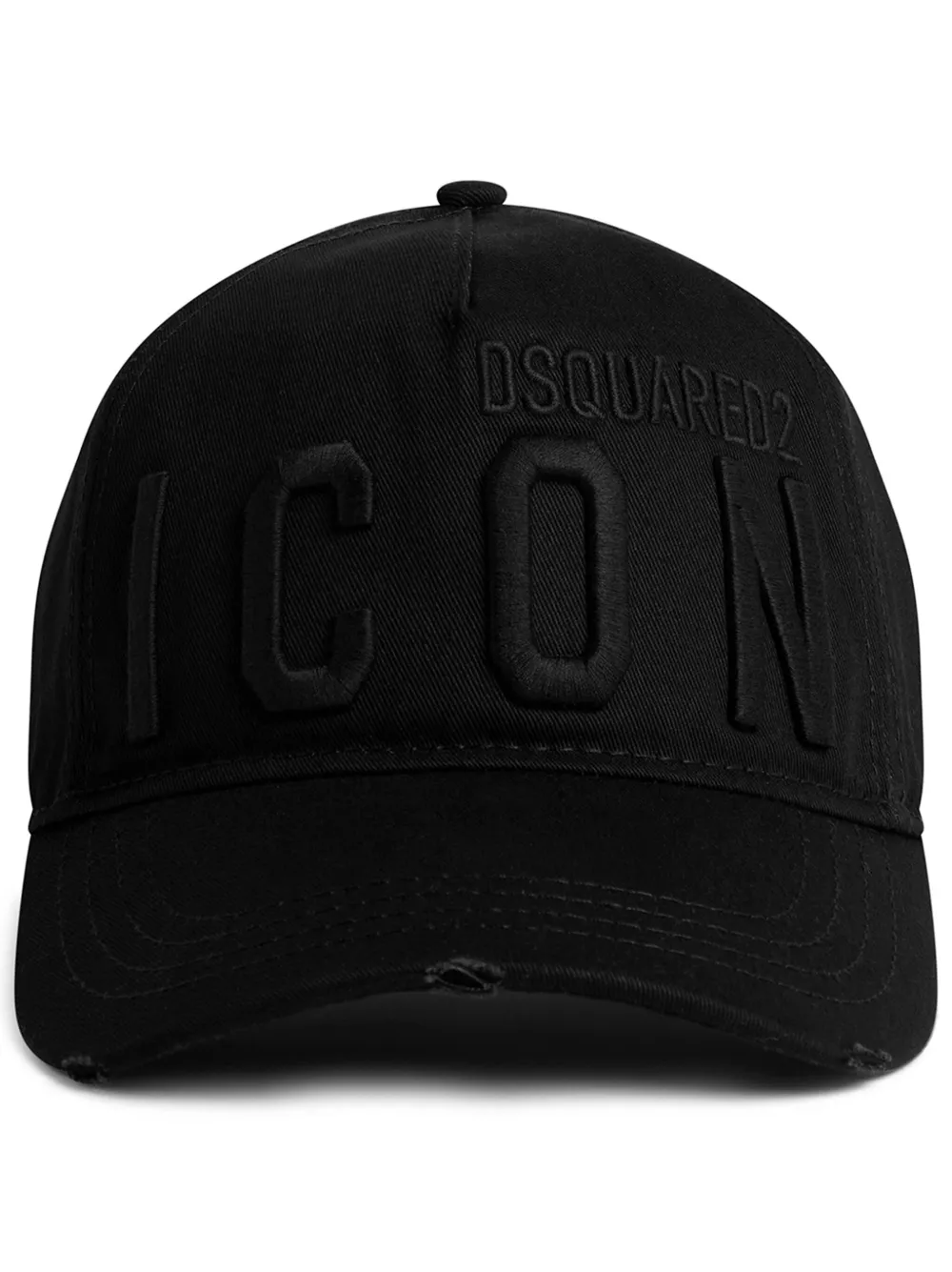 

Бейсболка с вышитым логотипом DSQUARED2, черный