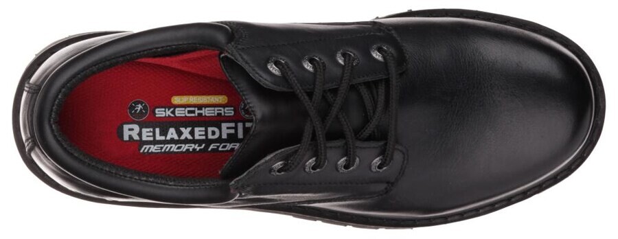 Повседневные туфли на шнурках SKECHERS Lace-Up Shoes Cottonwood- Elks, черный — фото 3