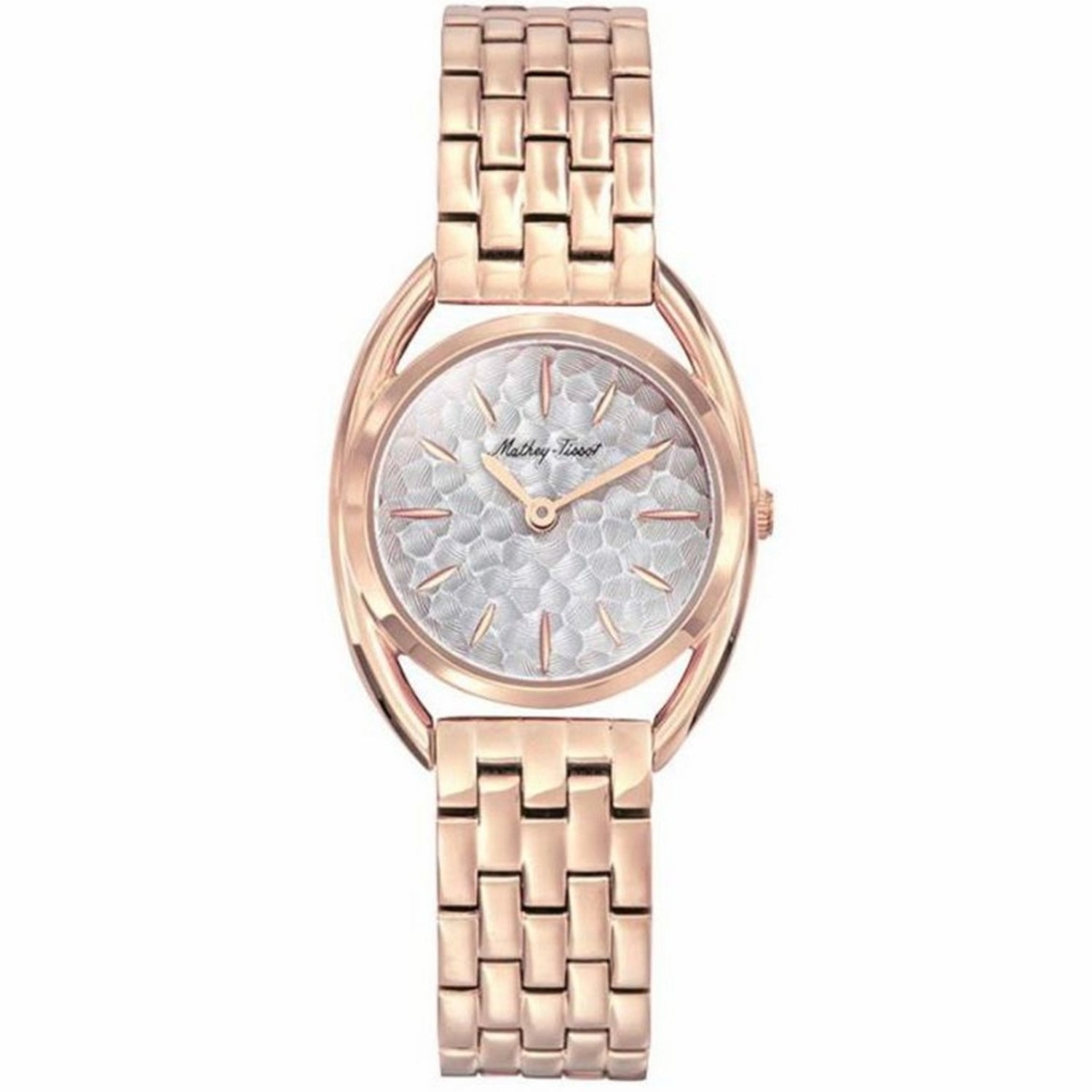 

Женские часы Mathey Tissot Saphira с серебристым циферблатом, серебряный