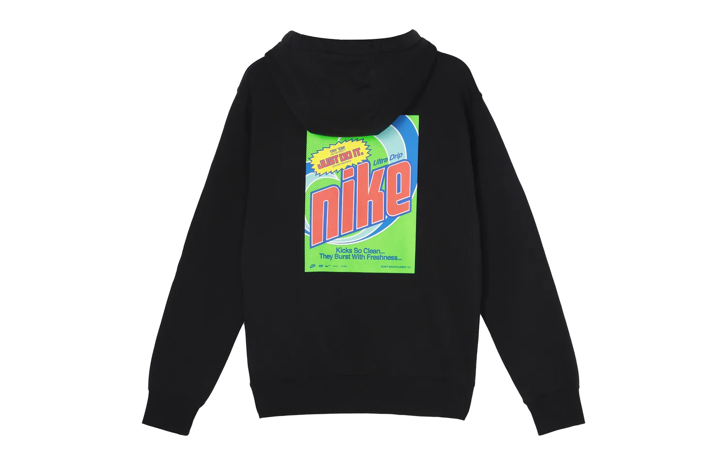 Спортивный худи с флисовой подкладкой Keep It Clean Casual Sports Nike, черный — фото 2