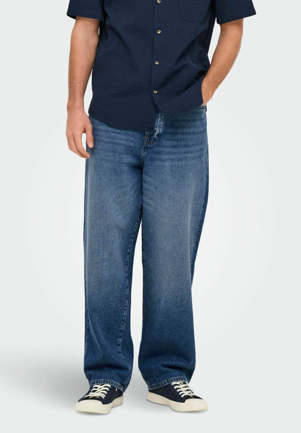 

Джинсы свободного кроя ONSFADE BOX Only & Sons, цвет Medium Blue Denim