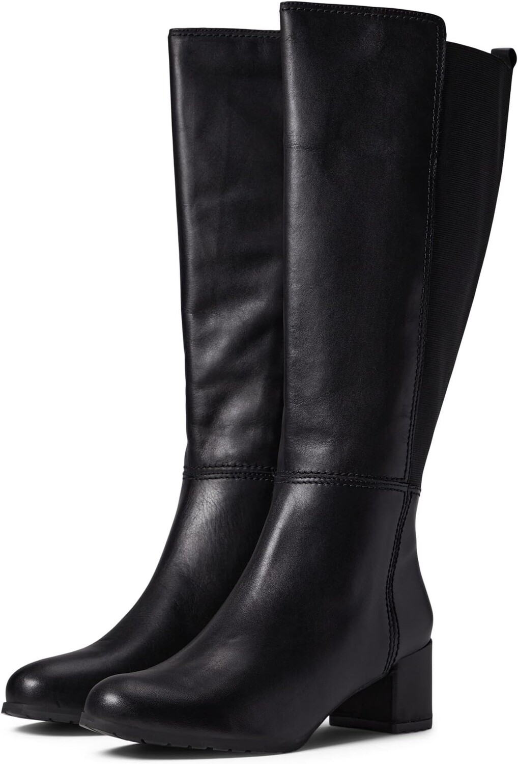 

Сапоги Brent Waterproof Naturalizer, цвет Black Leather Wide Calf