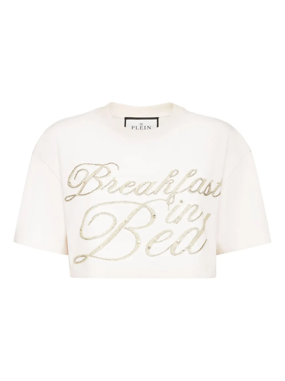 

Футболка с кристаллами Philipp Plein, белый