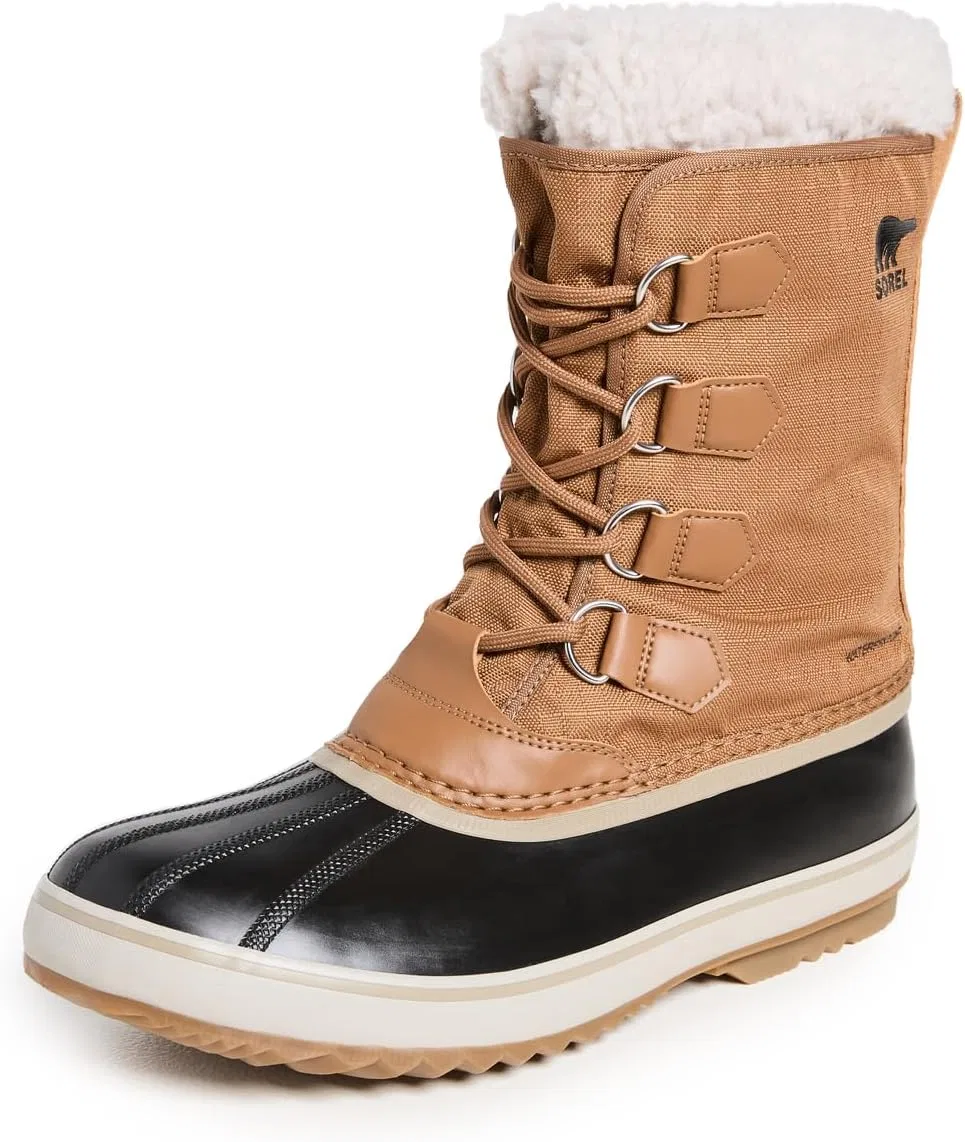 Зимние ботинки Caribou, Sorel, Camel Brown Black